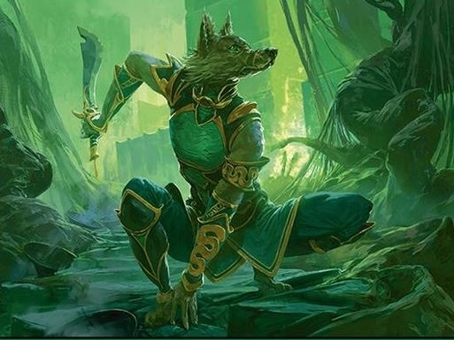 Ainok Wayfarer card artwork from Magic: The Gathering